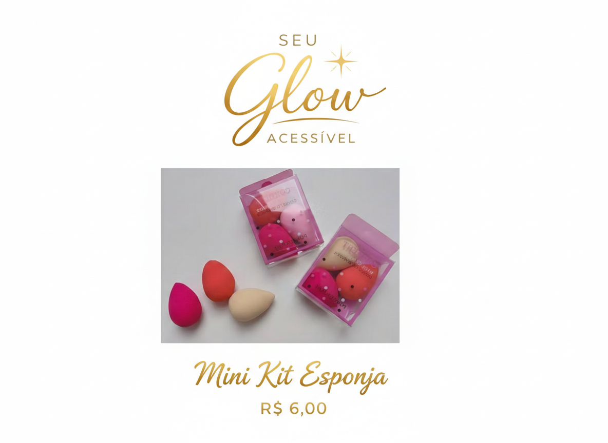 Kit mini esponja