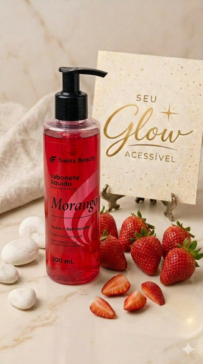 Sabonete líquido Morango