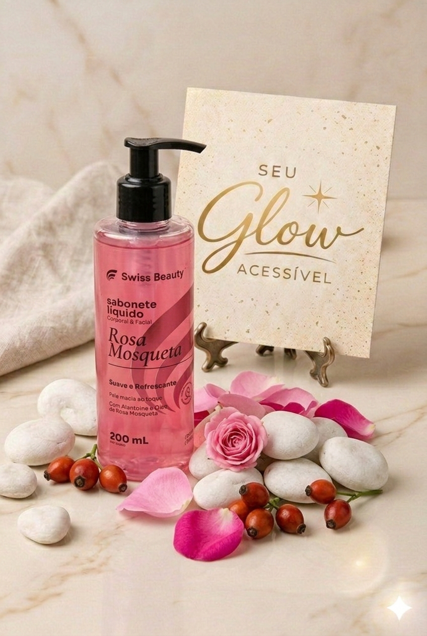 Sabonete líquido Rosa Mosqueta