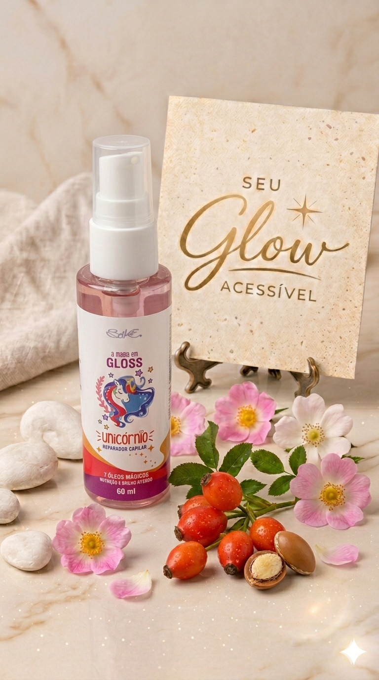 ÓLEO CAPILAR UNICÓRNIO