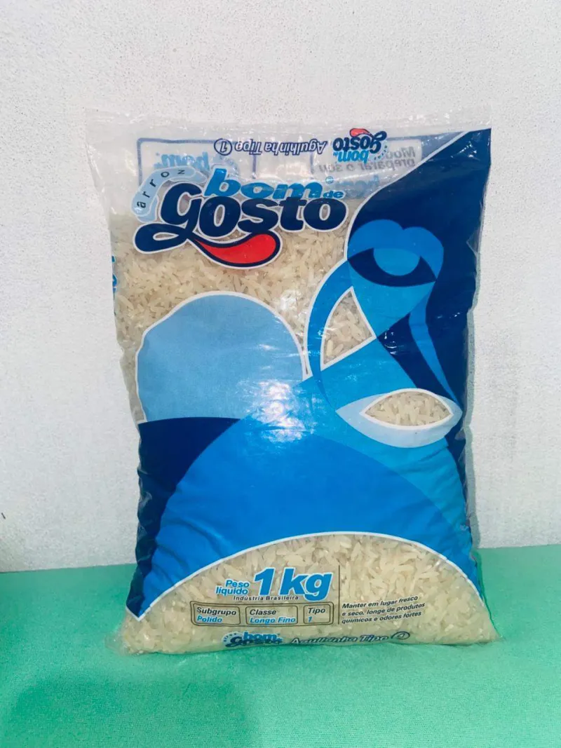 Arroz branco bom de gosto 1kg
