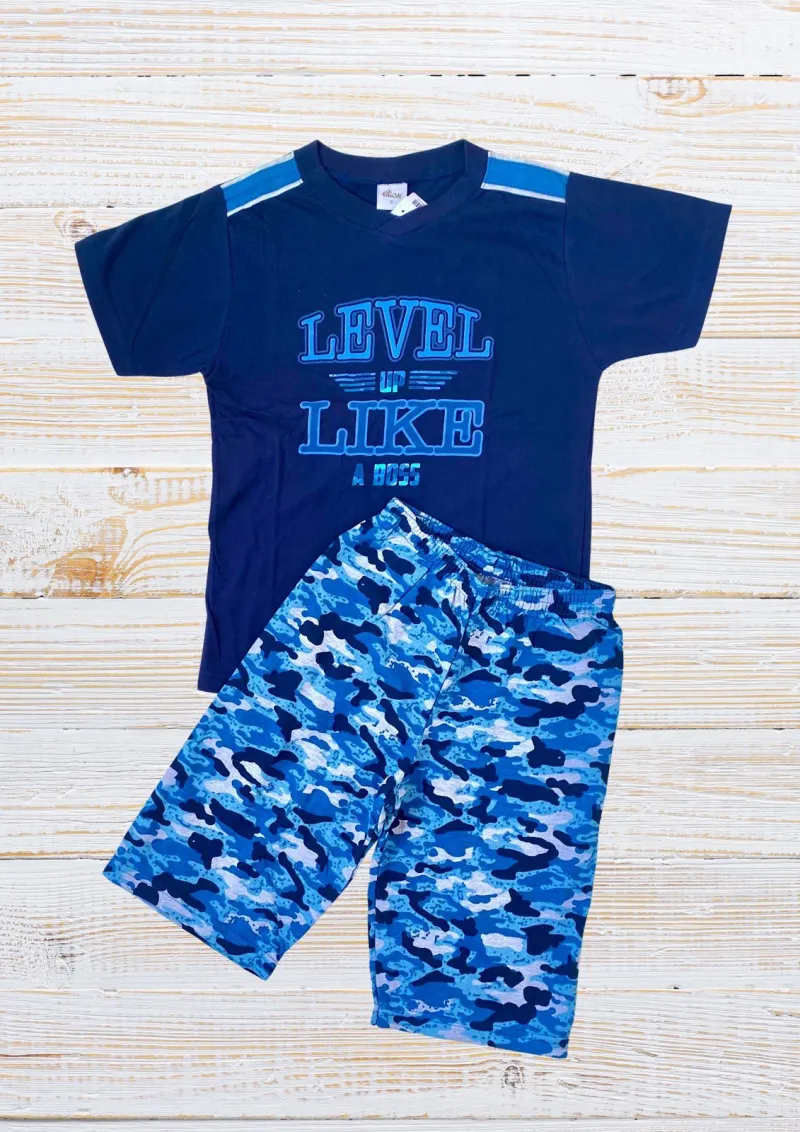 Conjunto Azul Masculino Elian