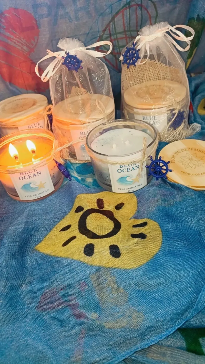 Vela aromática Blue Ocean 150gr