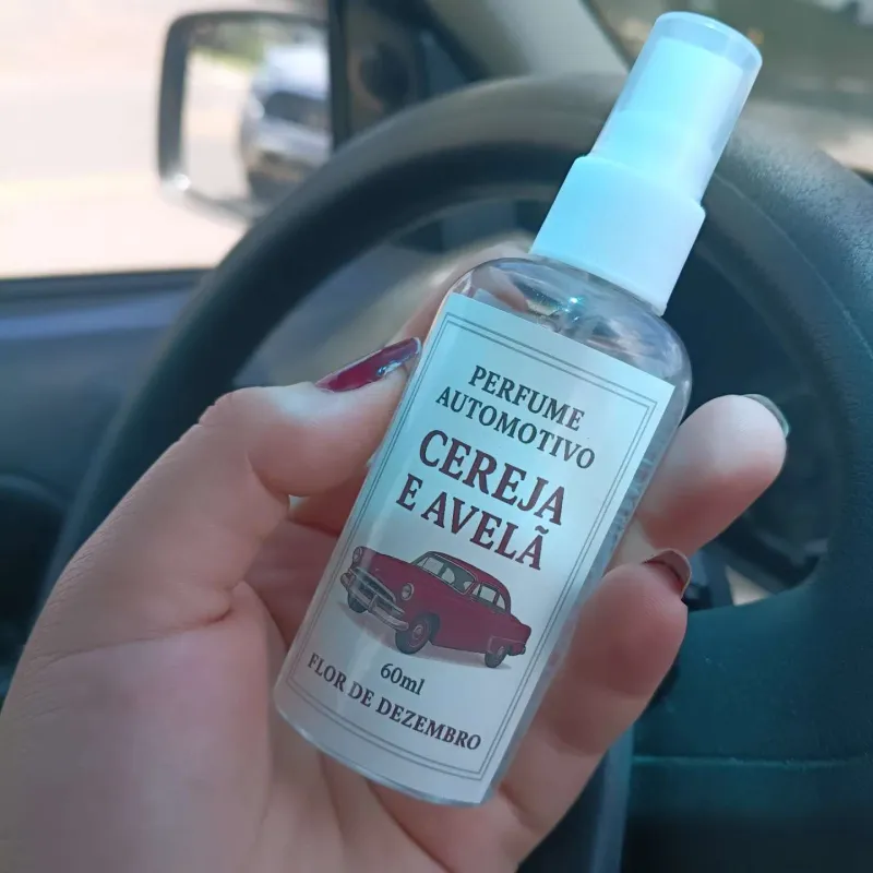 Perfume automotivo 60ml Cereja e Avelã
