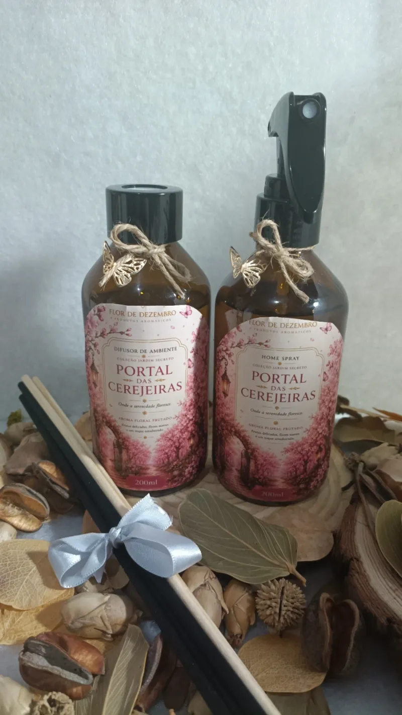 Difusor de Ambiente vidro âmbar 200ml