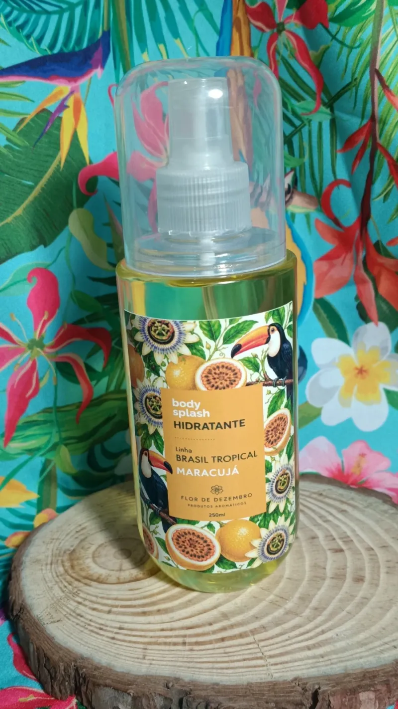 Body Splash Hidratante Maracujá 250ml