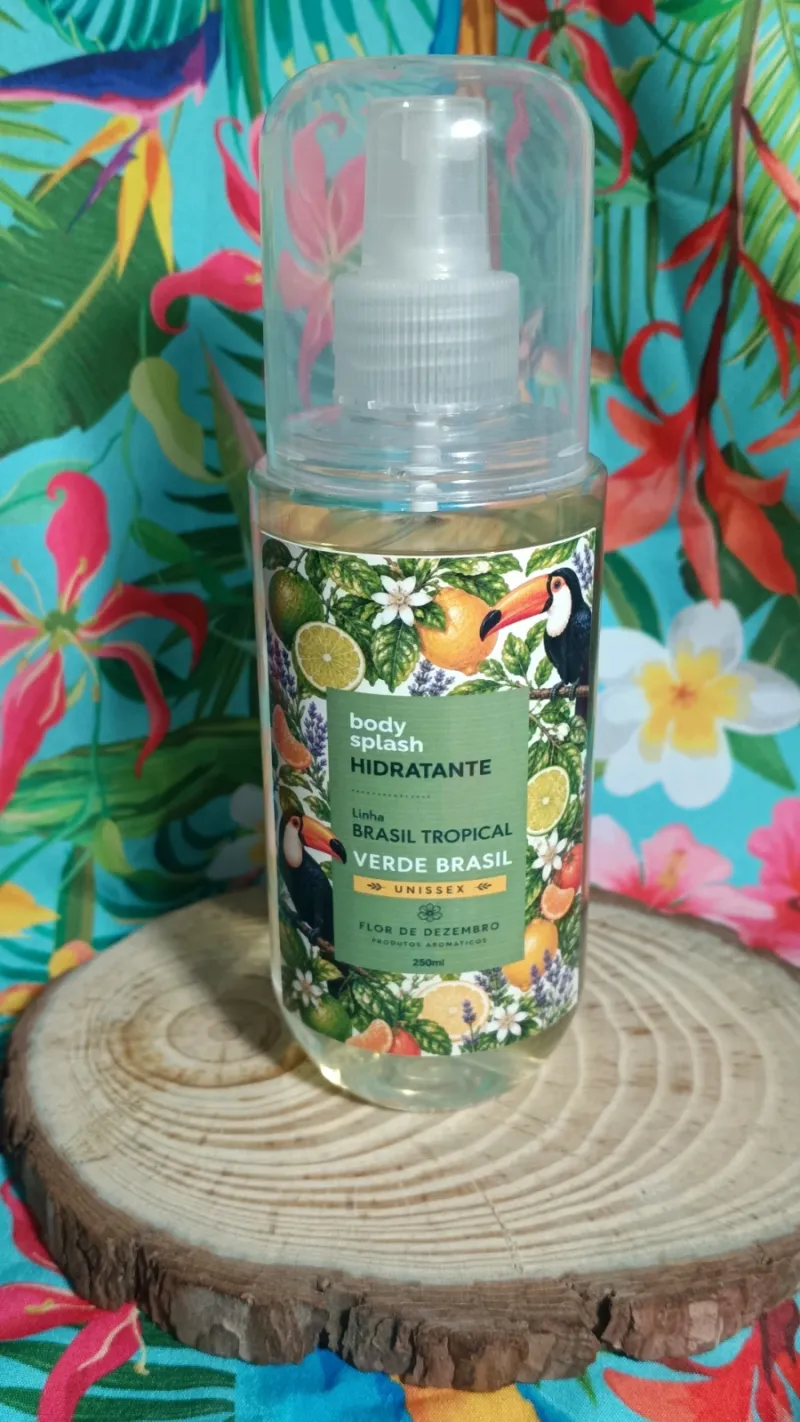 Body Splash Hidratante Verde Brasil – 250 ml