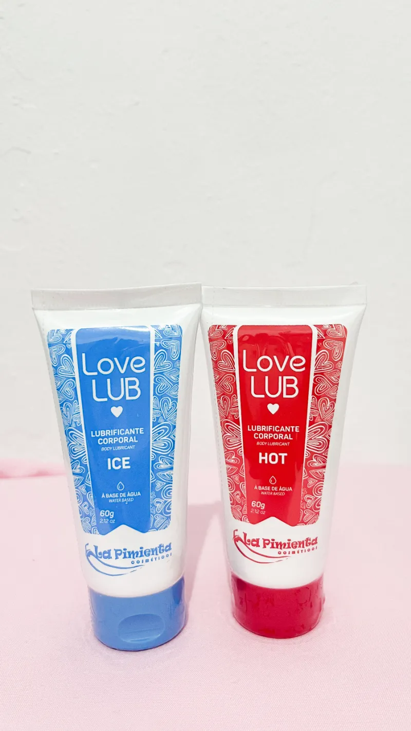 Lubrificante Love Lub Ice/Hot 🔥
